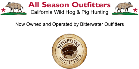 California Wild Hog & Pig Hunting - Bitterwater Outfitters